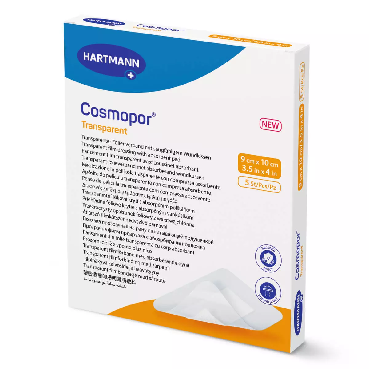Cosmopor transparent film dressing Cosmopor transparent film dressing