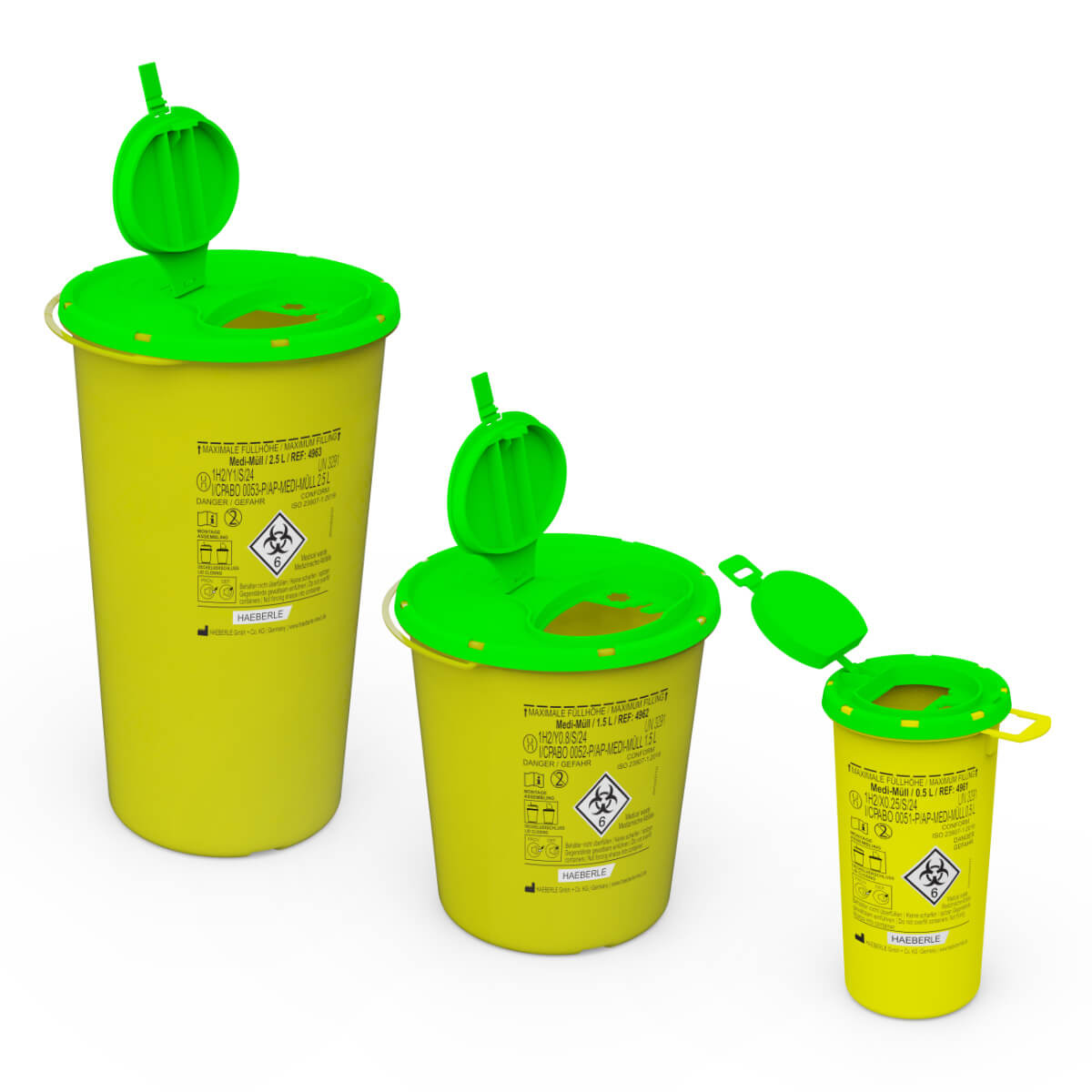 Buy Haeberle Medi-Müll disposal boxes 0.5 l online