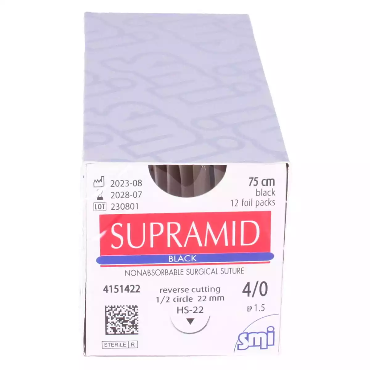  Supramid Black Suture Material