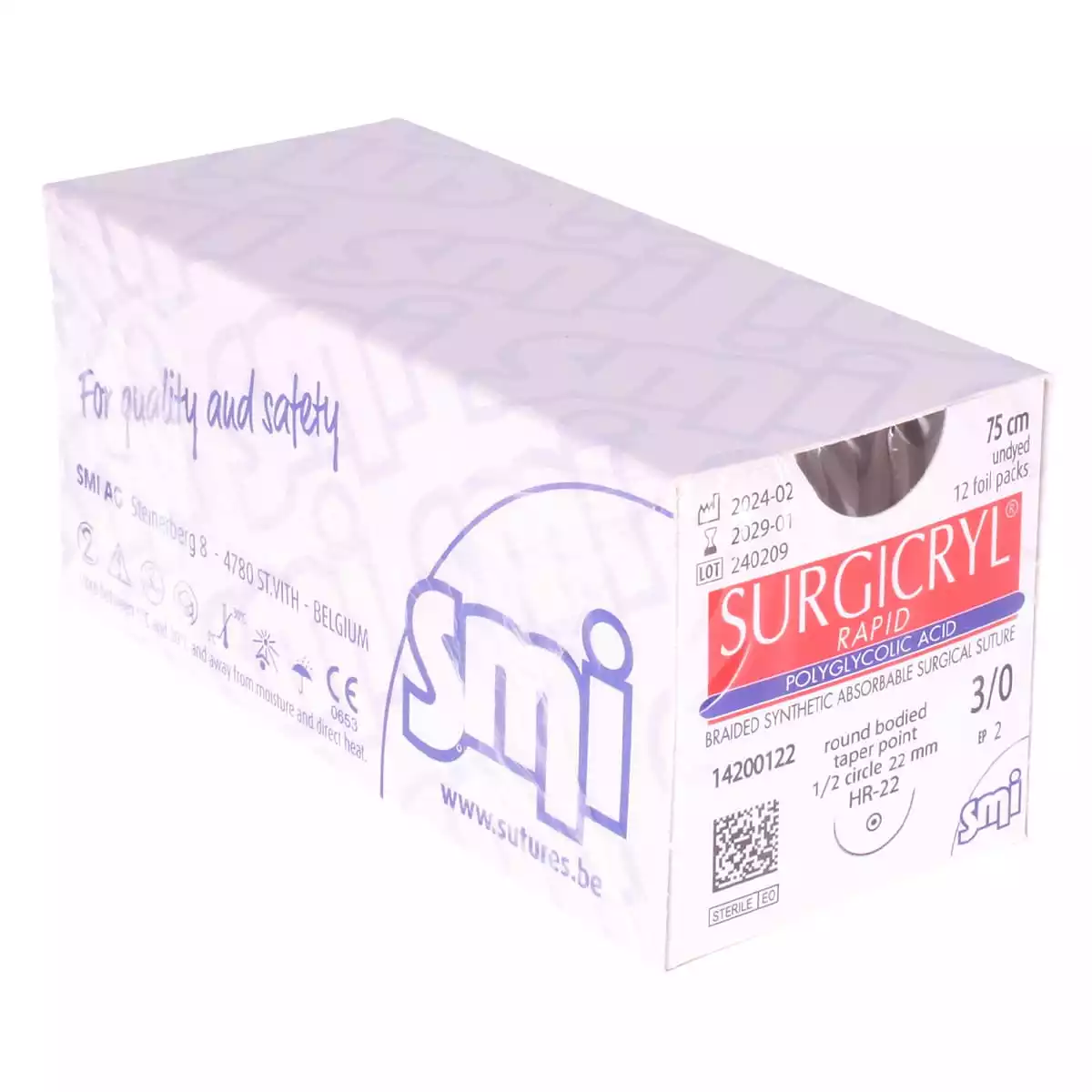  Surgicryl Rapid suture material