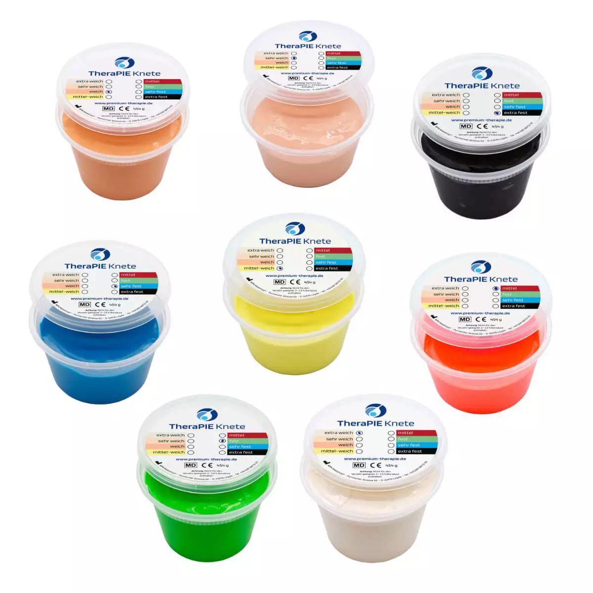 TheraPIE Colored Therapy Clay