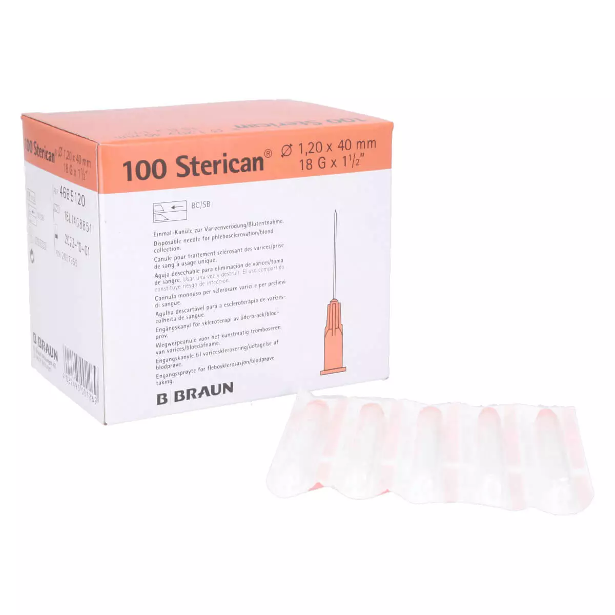  Sterican cannulas for blood collection