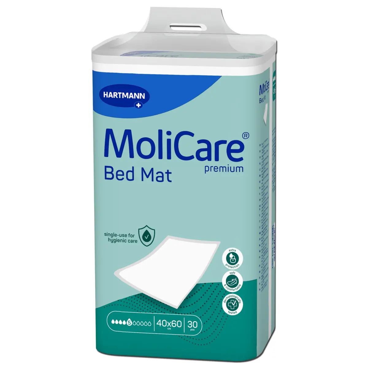  MoliCare Bed Mat Eco bed protection pads – 5‑drop absorbency