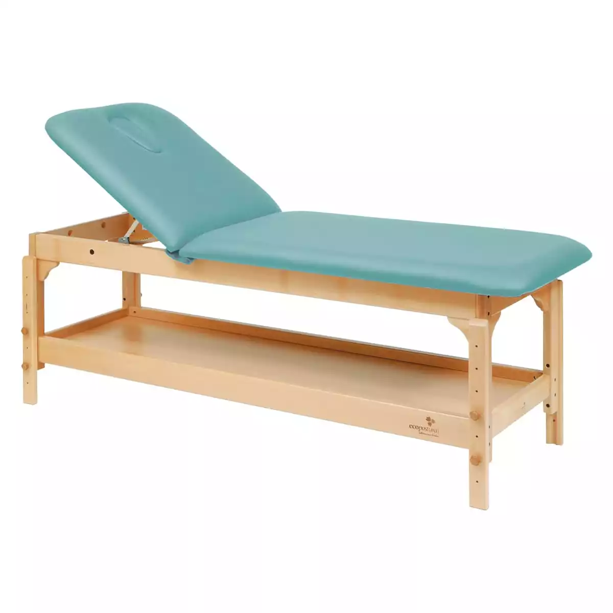  Two-piece treatment table with shelf