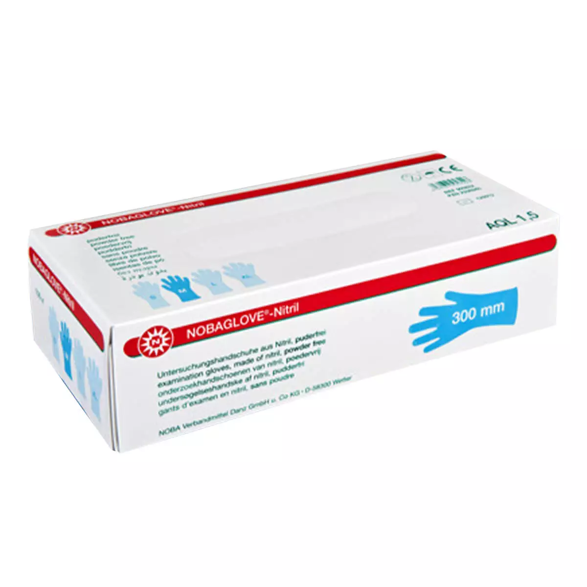  NOBAGLOVE Nitril extra-long examination gloves
