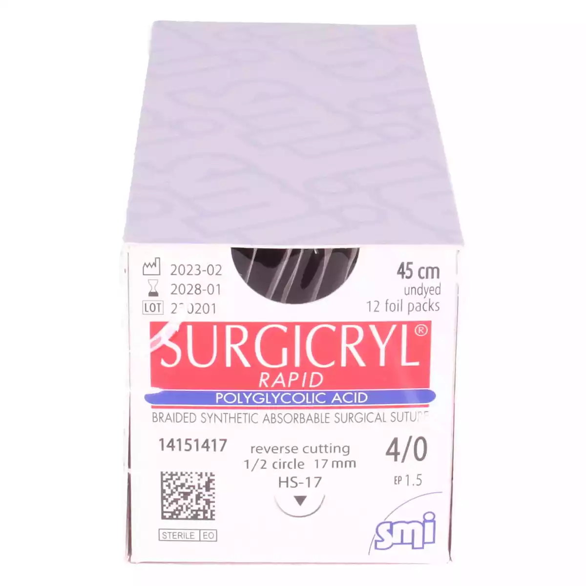 Surgicryl Rapid suture material Surgicryl Rapid suture material