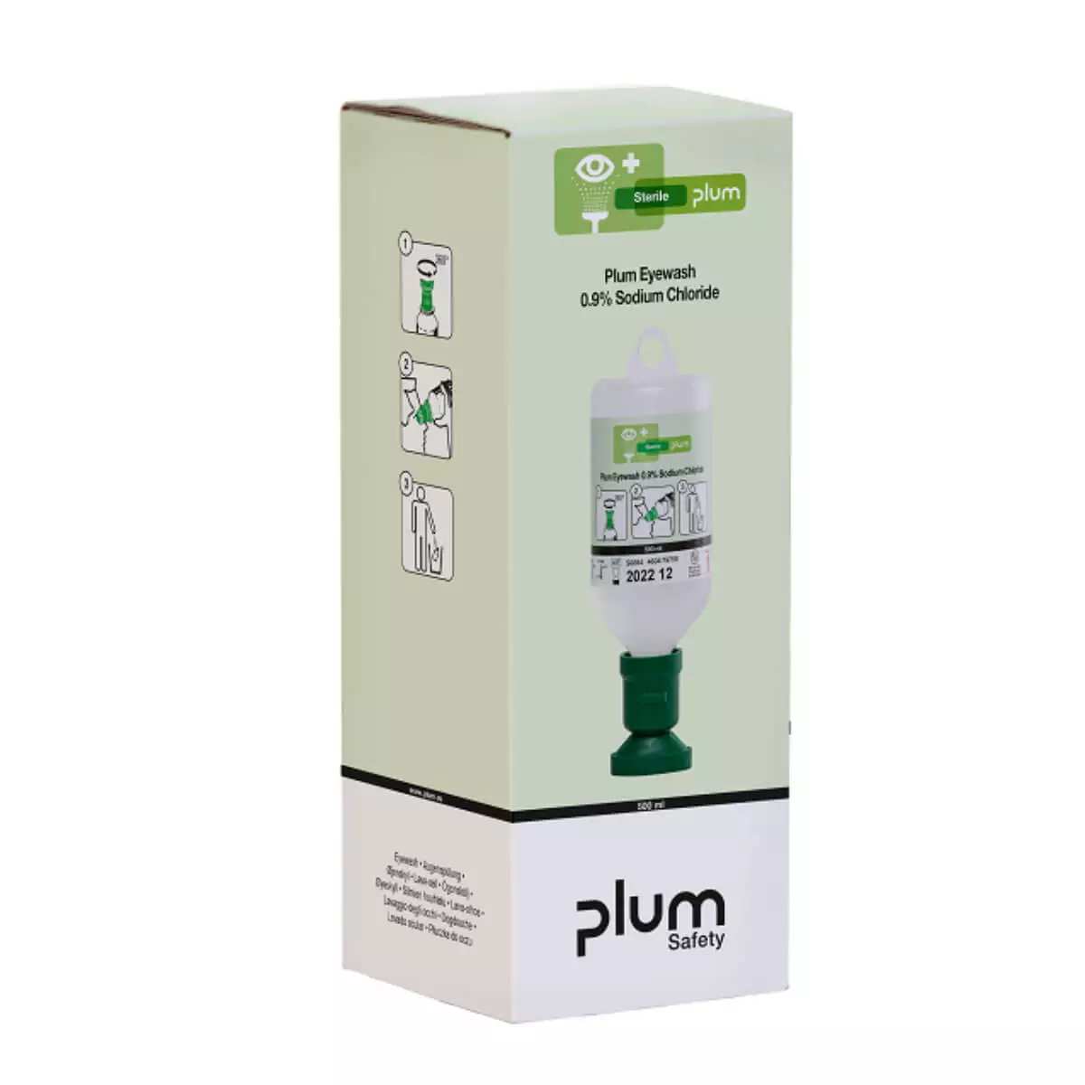  Eye wash sterile with 0.9% NaCl - 500 ml