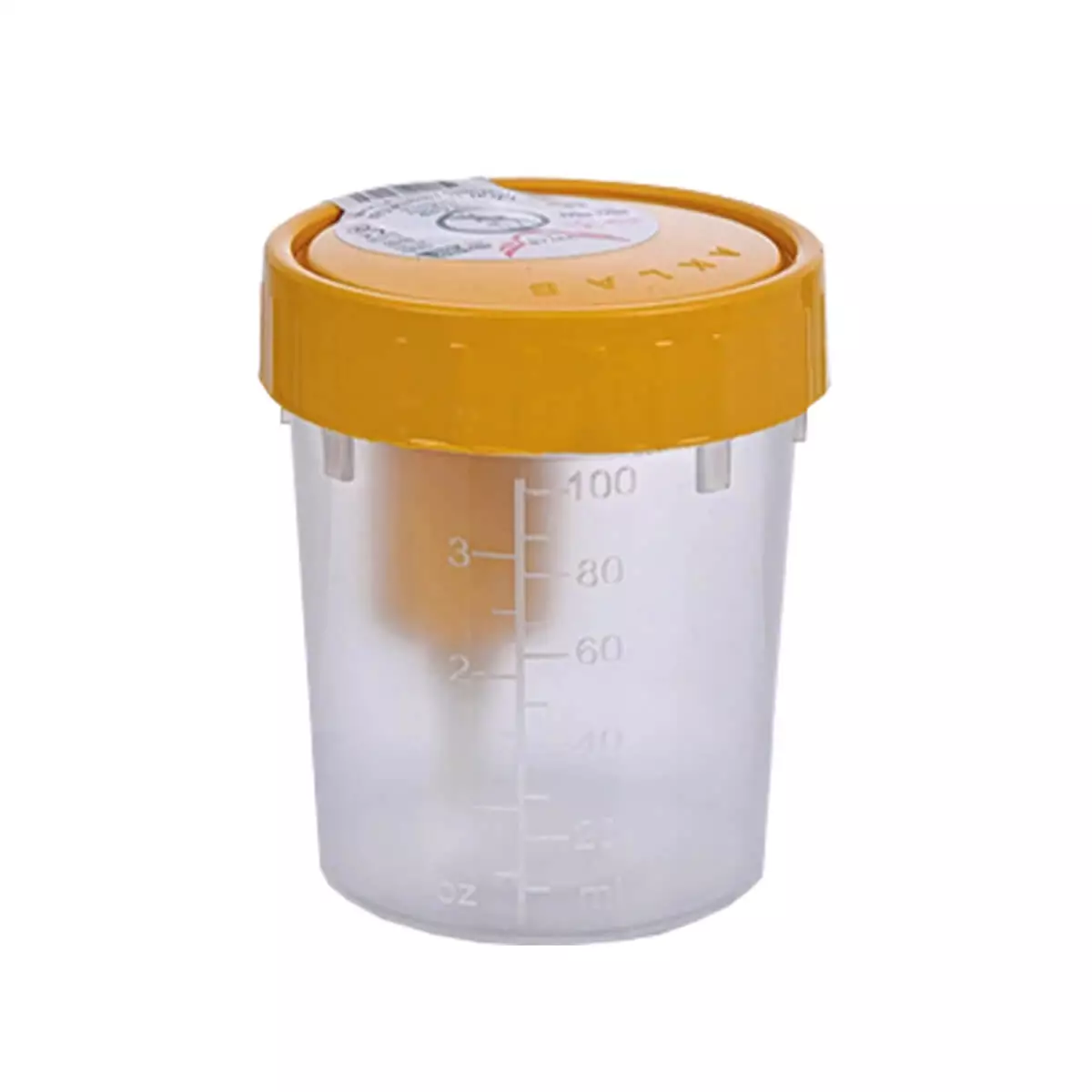  Urine cup with integrated transfer unit
