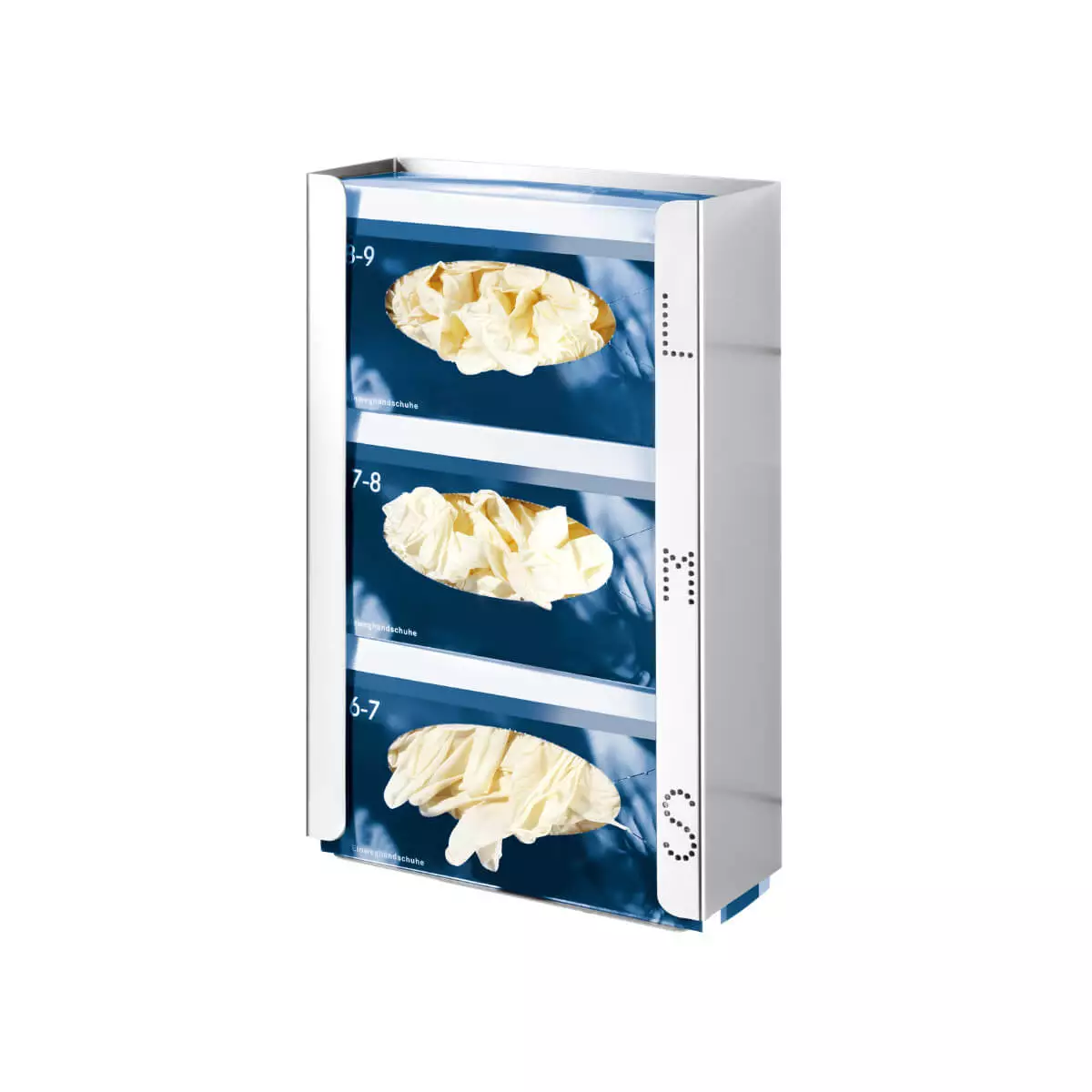  Stainless steel glove dispenser