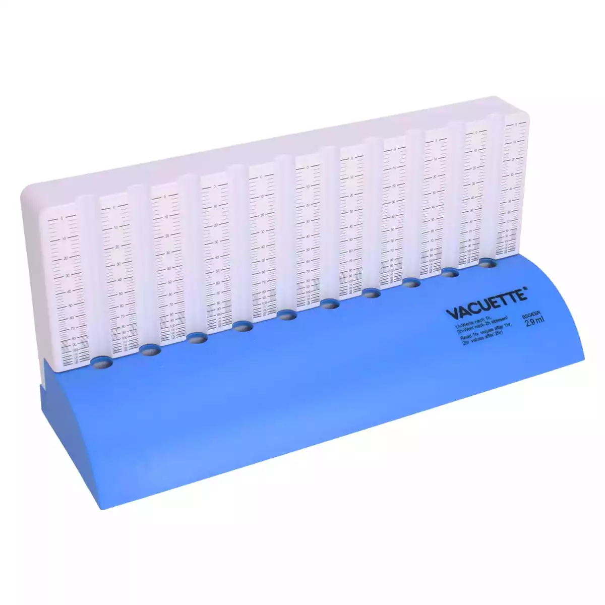  ESR tube rack with graduation