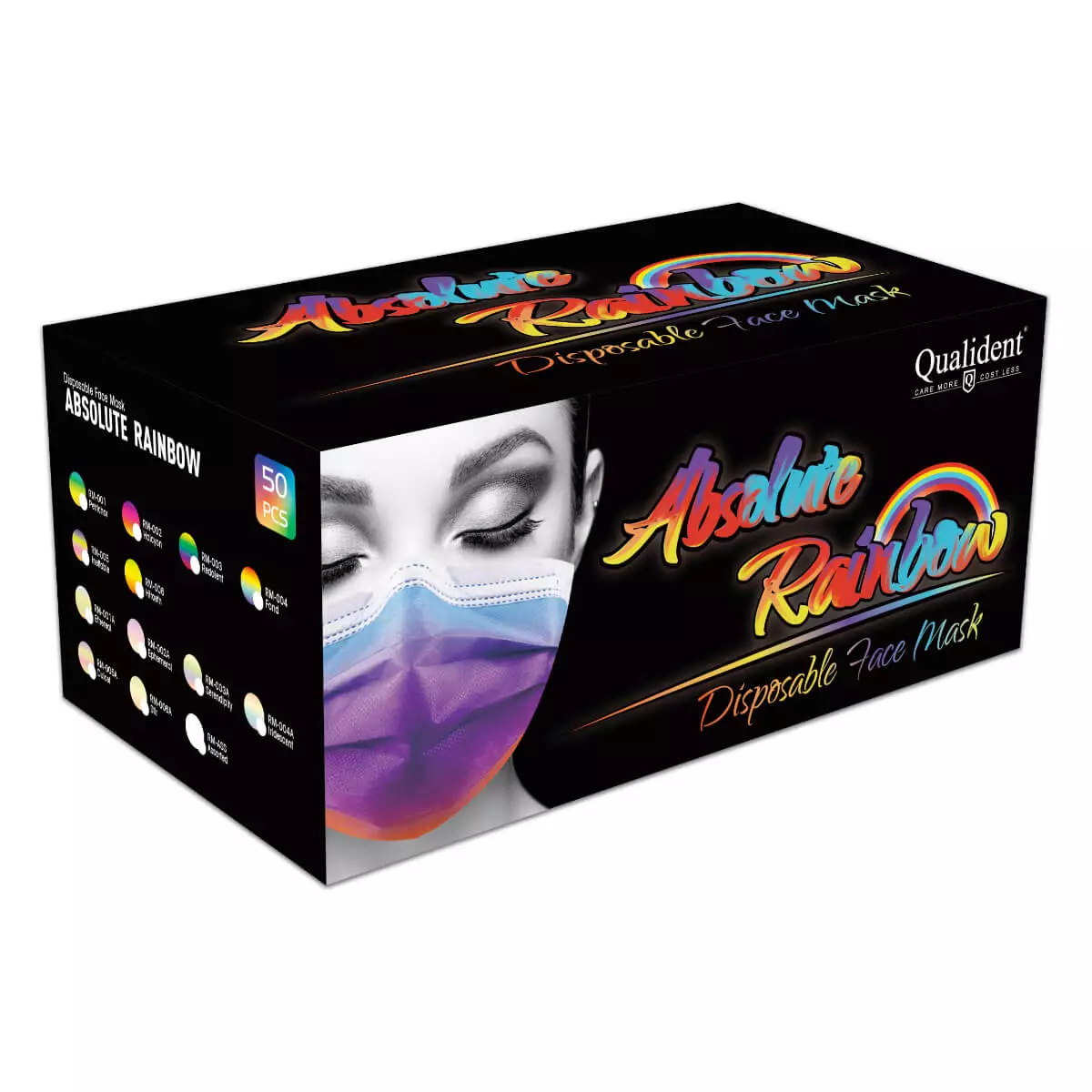  Medical protective mask type IIR with fashion style print