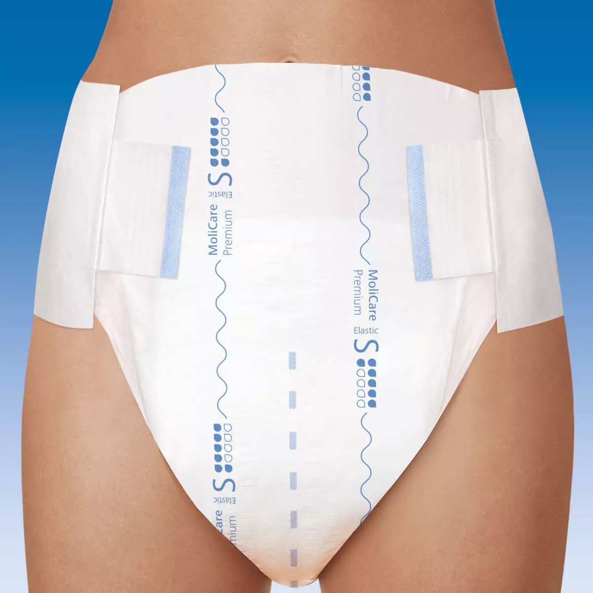  MoliCare Premium Elastic incontinence brief – 6-drop absorbency