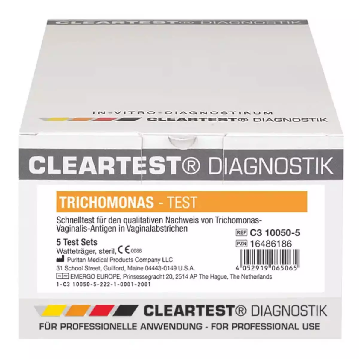  Cleartest Trichomonas cassette rapid test