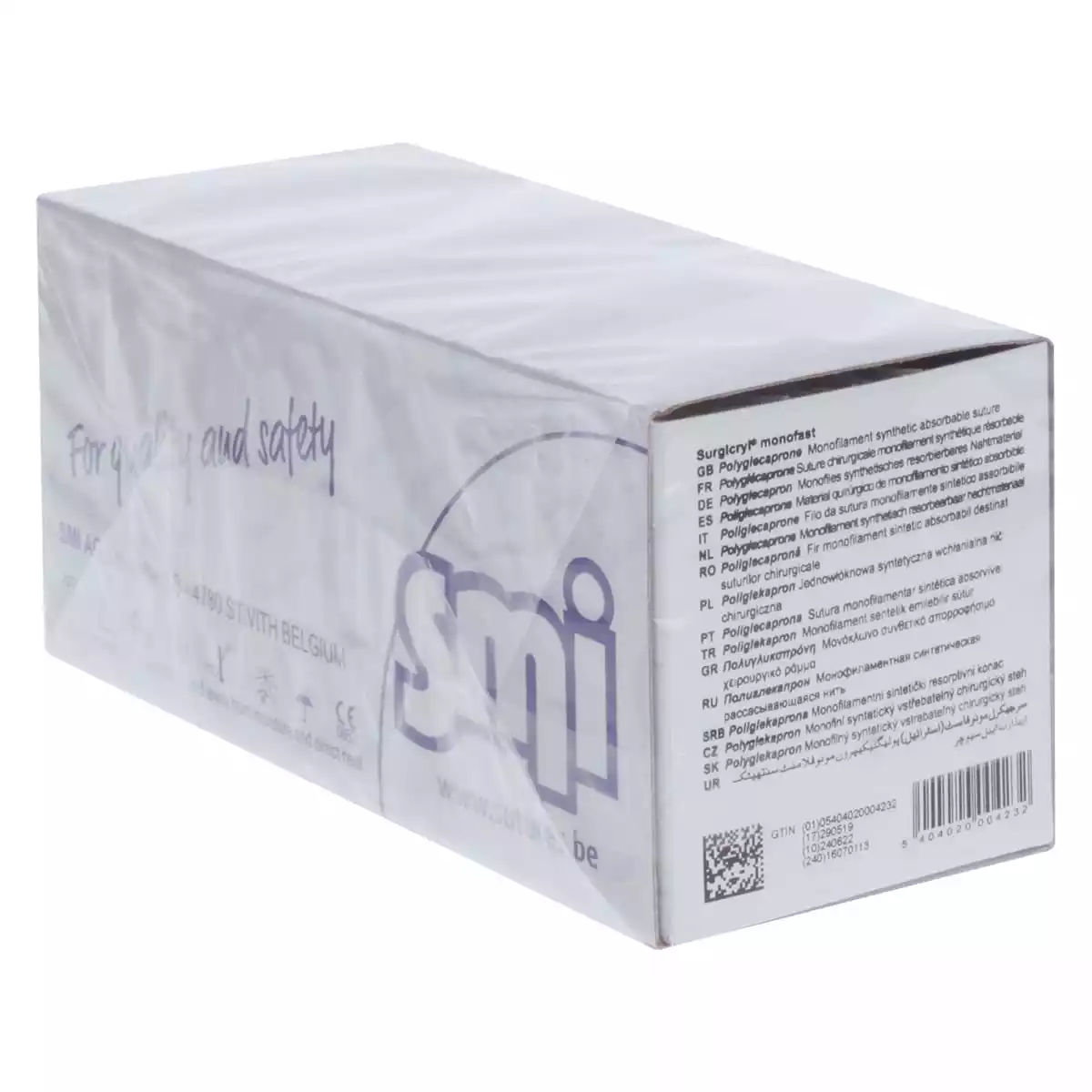 Surgicryl Monofast suture material Surgicryl Monofast suture material