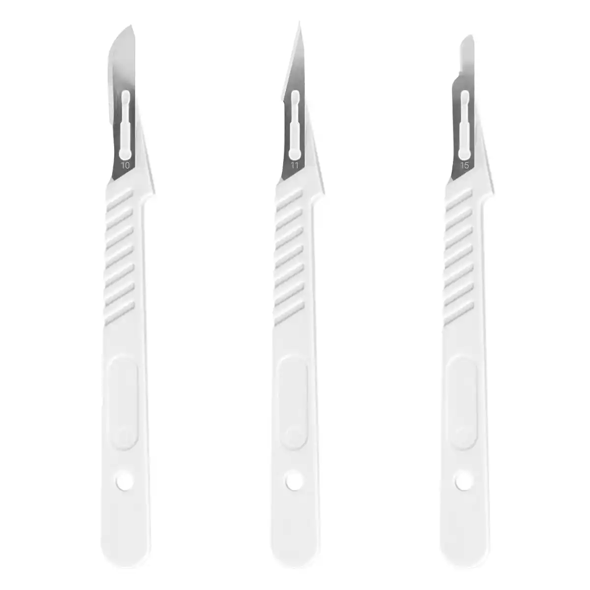  Scalpel with plastic handle