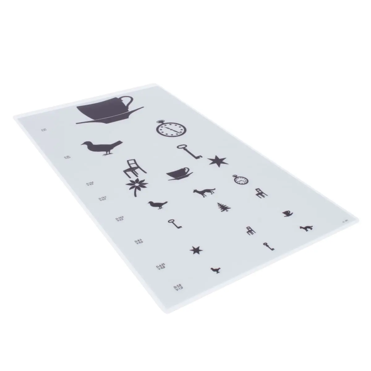  Children’s visual acuity chart with symbols by Löhlein
