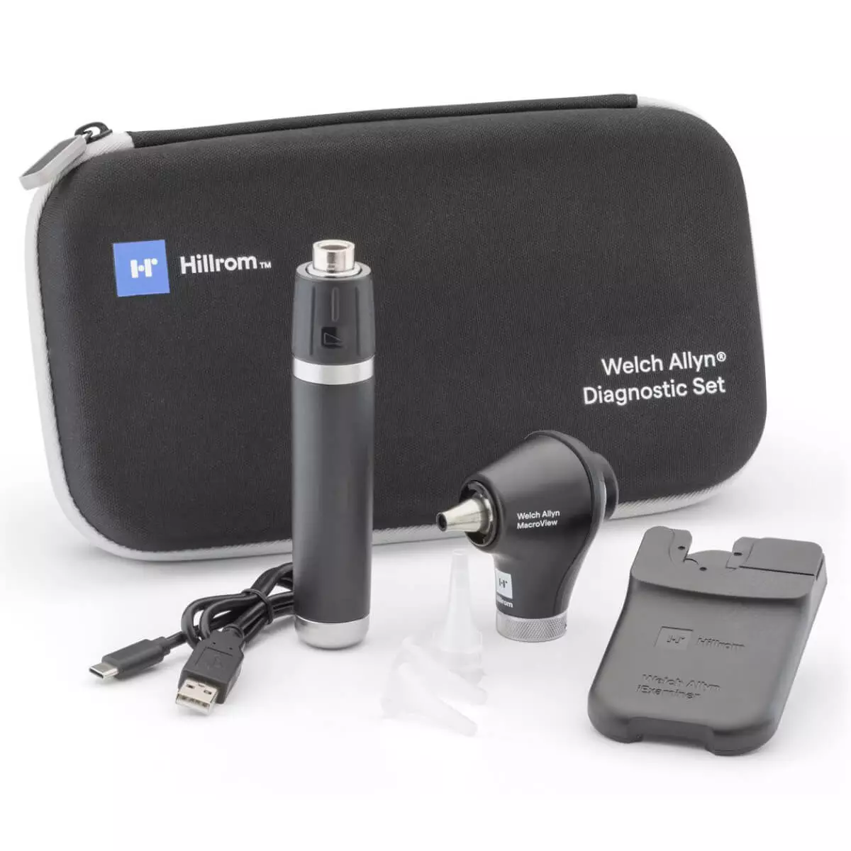 Diagnostic set with MacroView Plus otoscope and iExaminer kit Diagnostic set with MacroView Plus otoscope and iExaminer kit