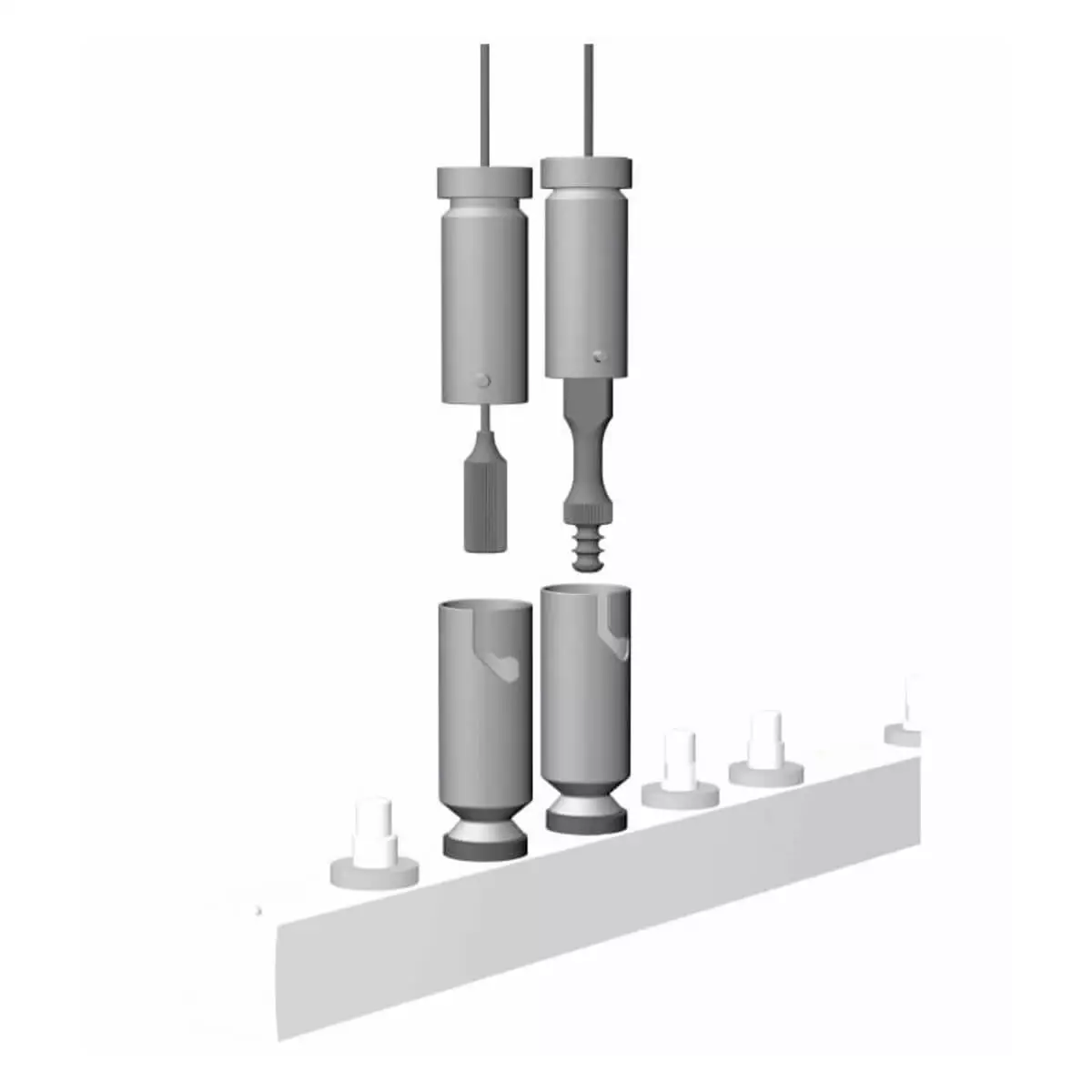  E 499 Rinsing device for cannulas