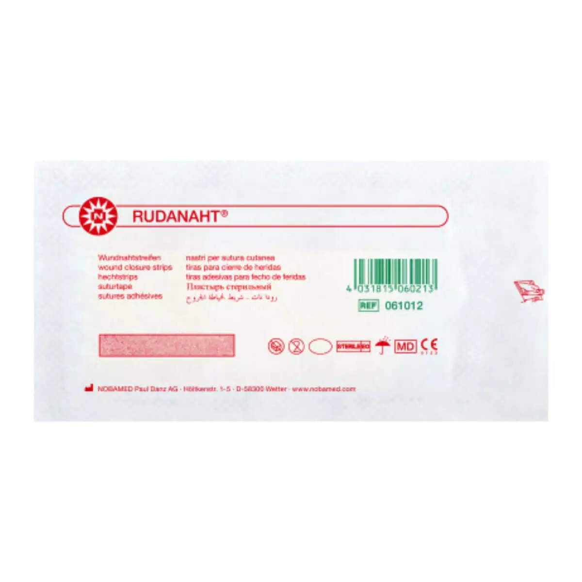  RUDANAHT sterile wound closure strips