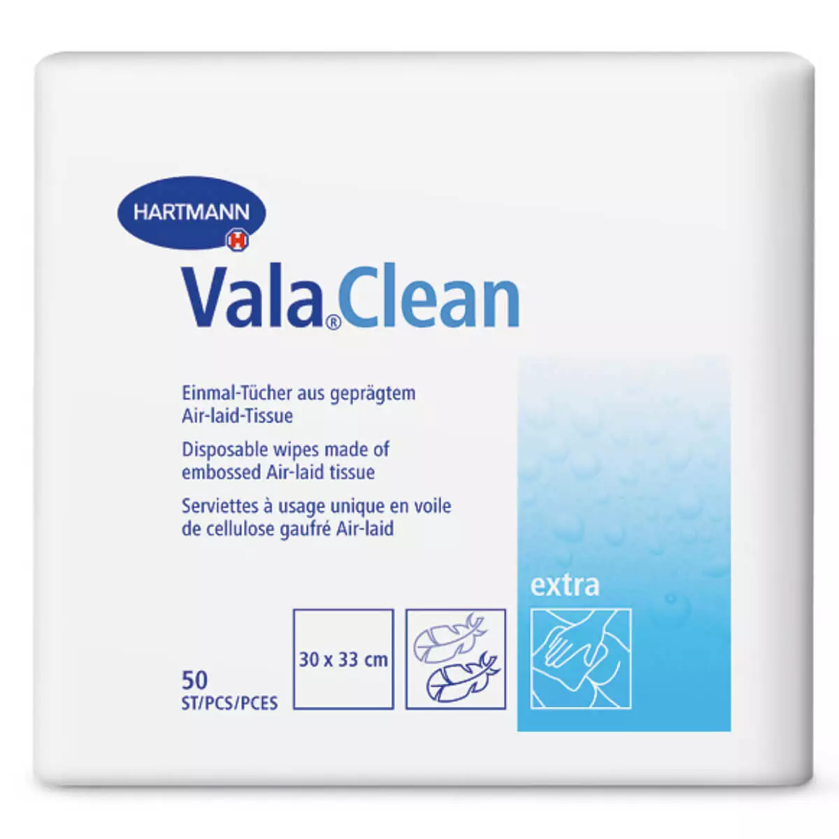  Vala Clean disposable wipes