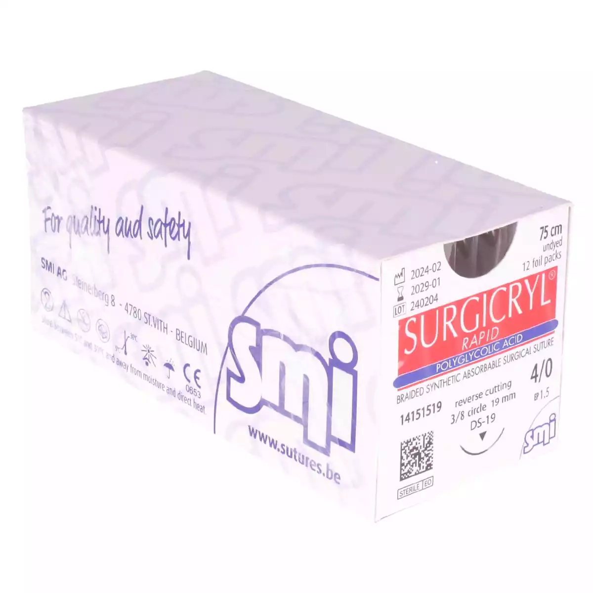  Surgicryl Rapid suture material