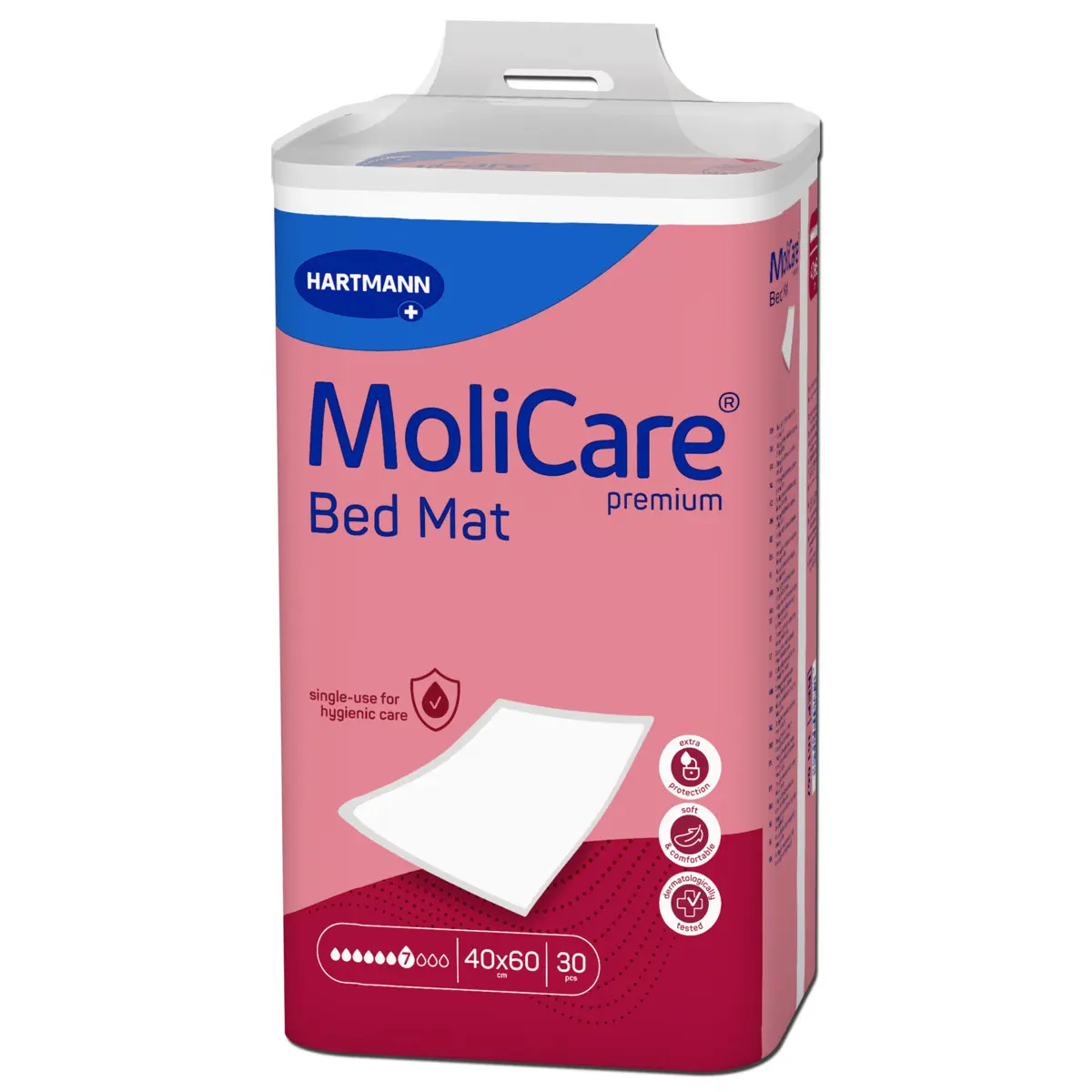  MoliCare Premium Bed Mat bed protection pads, 7-drop absorbency