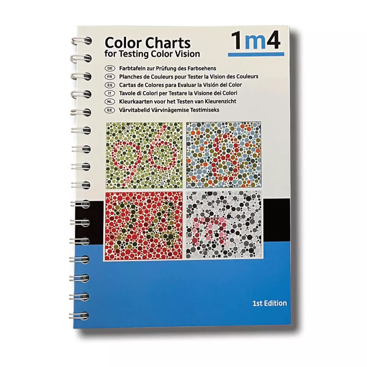  Color charts for Ishihara vision testing
