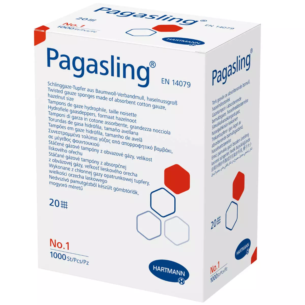  Pagasling non-sterile loop gauze swabs