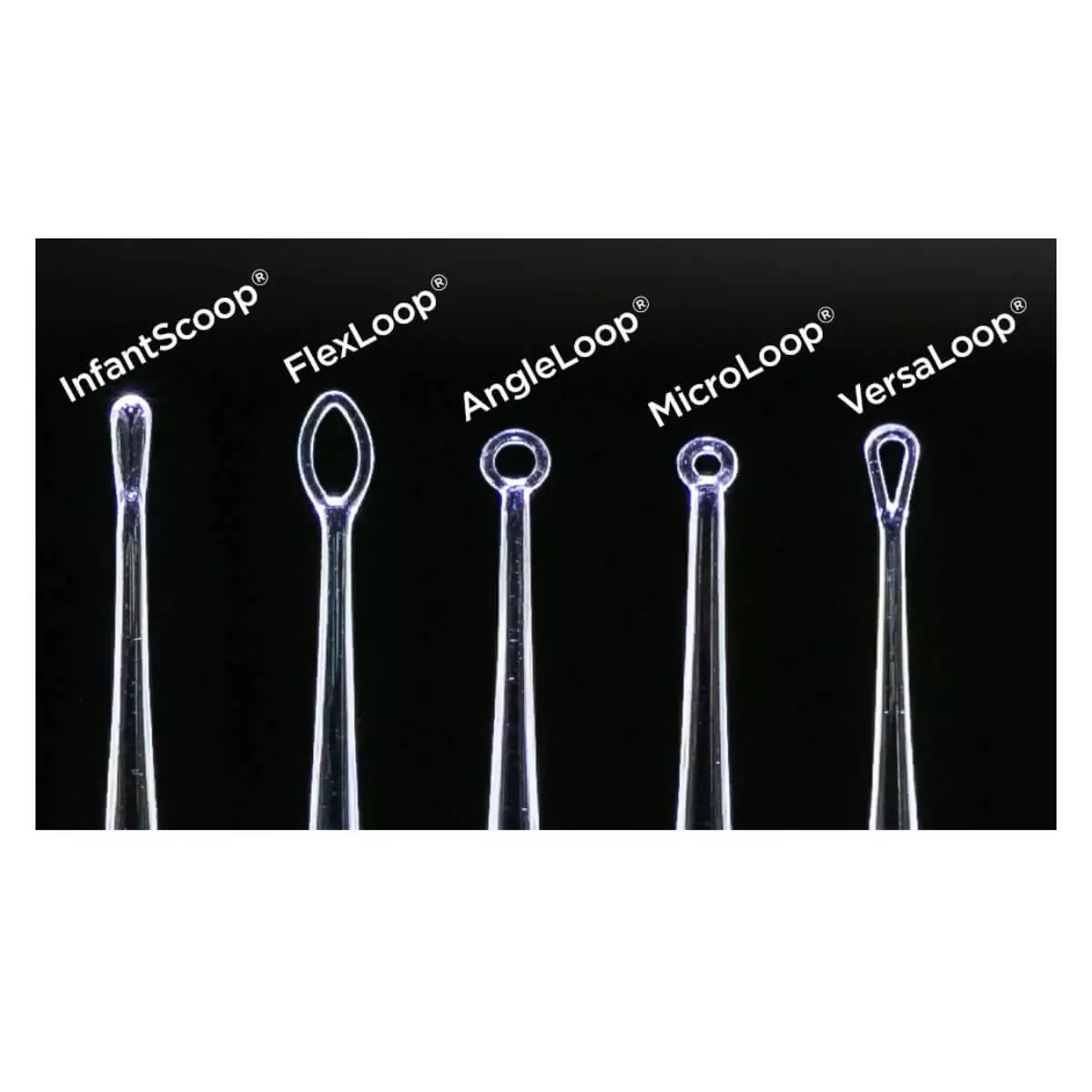  ClearLook Lighted LED ear curettes