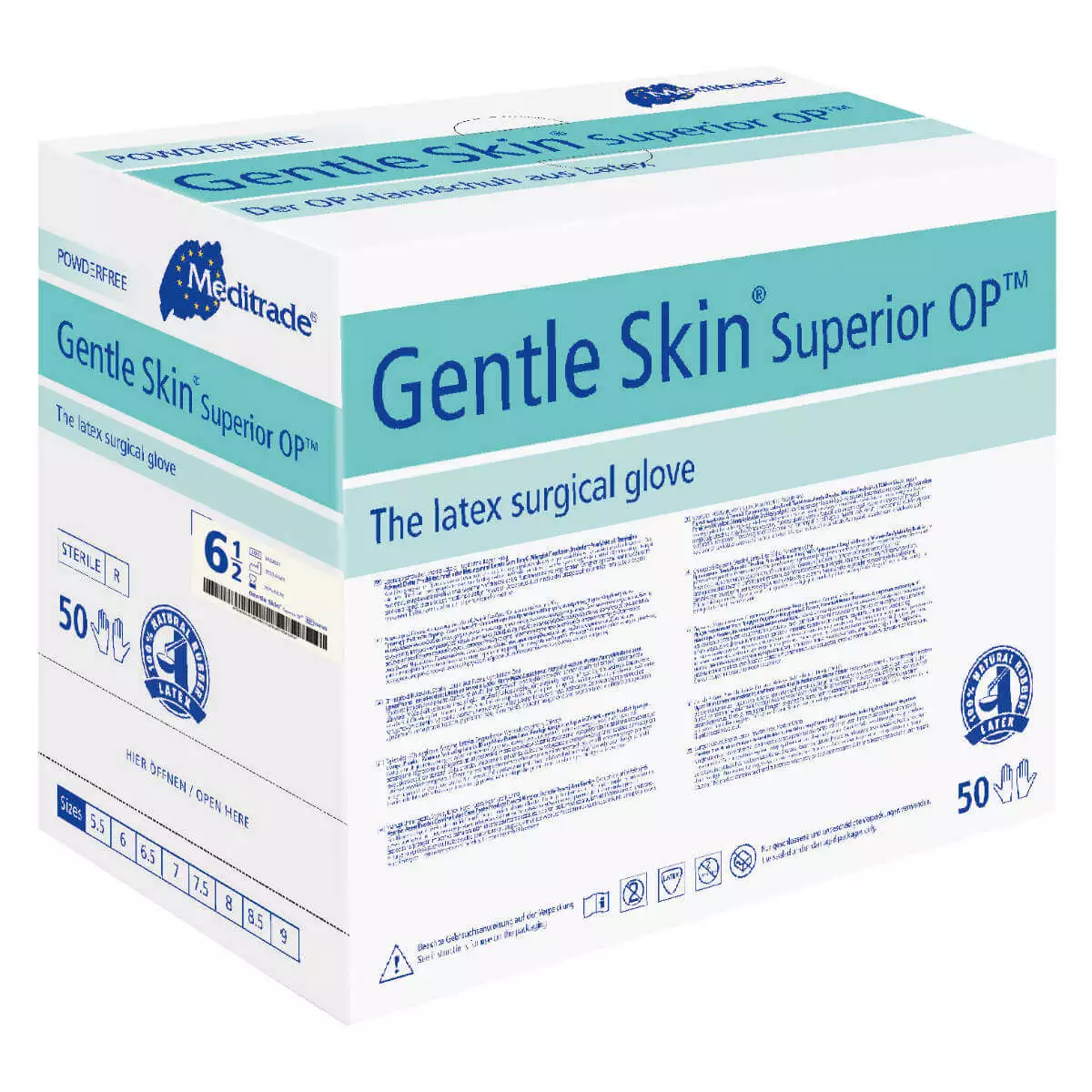  Gentle Skin Superior surgical gloves