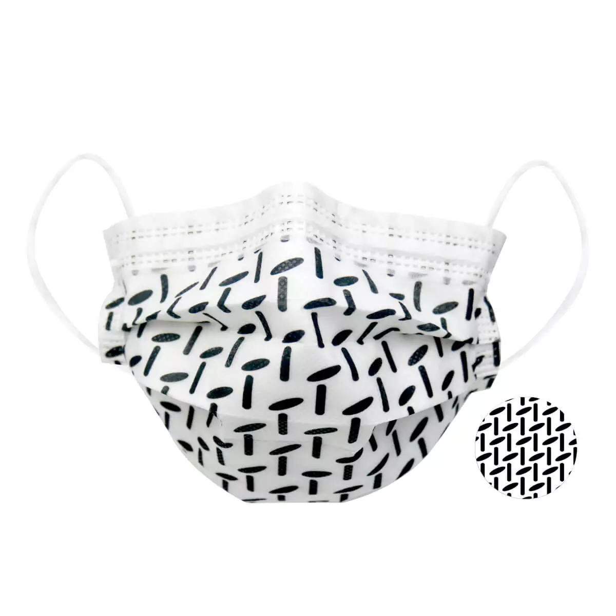 Medical protective mask type IIR with fashion style print Medical protective mask type IIR with fashion style print