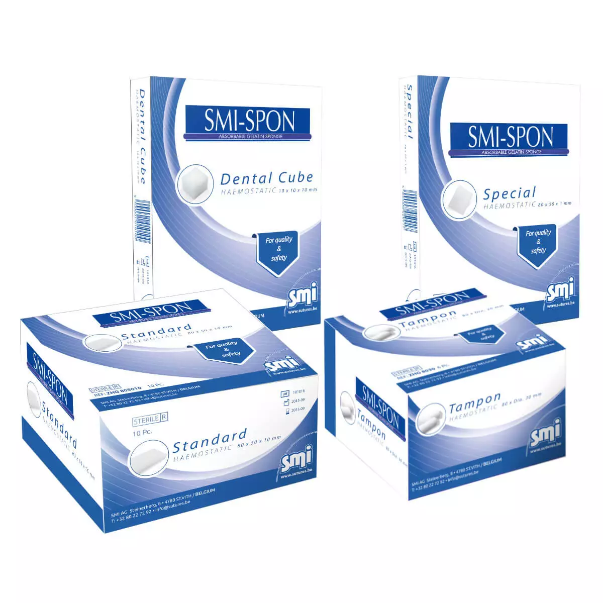  SMI-Spon haemostatic gelatine sponge