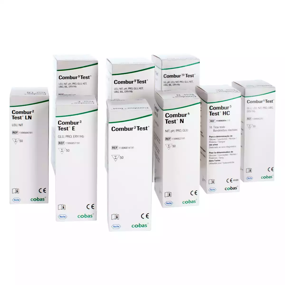  Combur urine test strips