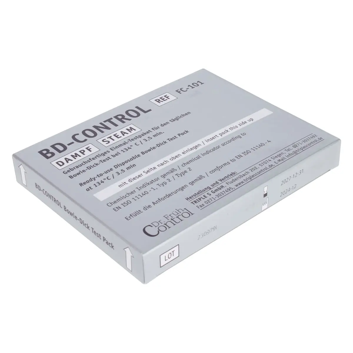  BD-Control Disposable Test Packs