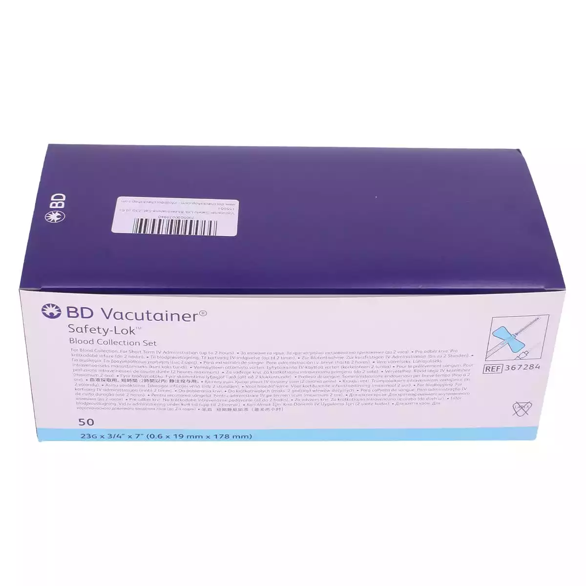  Vacutainer Safety-Lok blood sampling kit