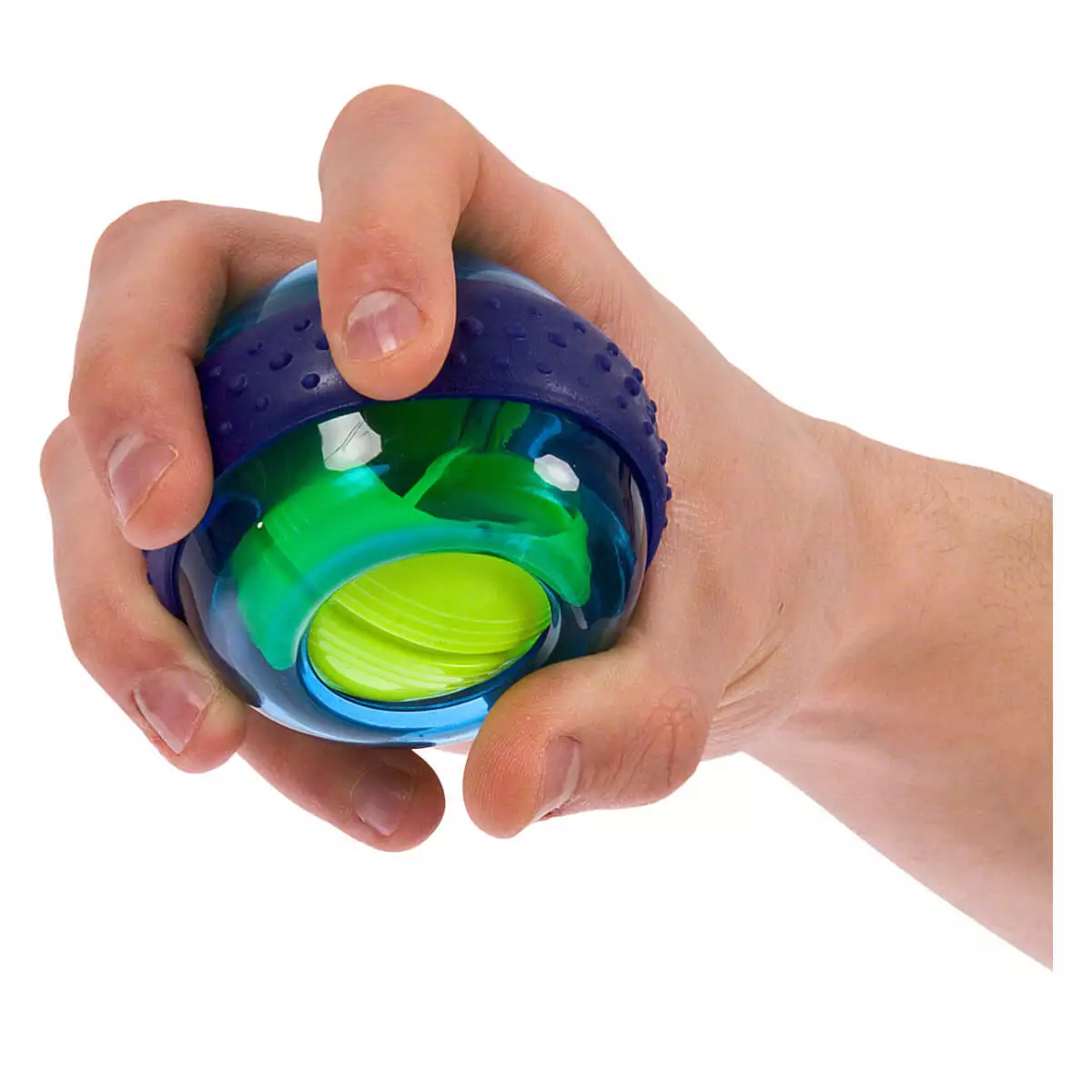  Spaceball hand trainer with exercise instructions