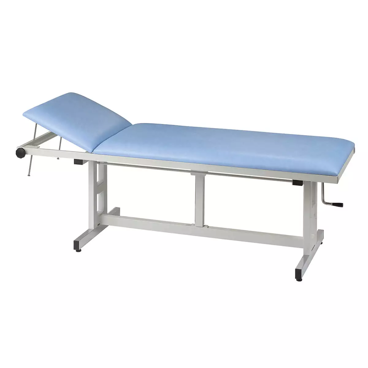 Examination table with hand crank Examination table with hand crank