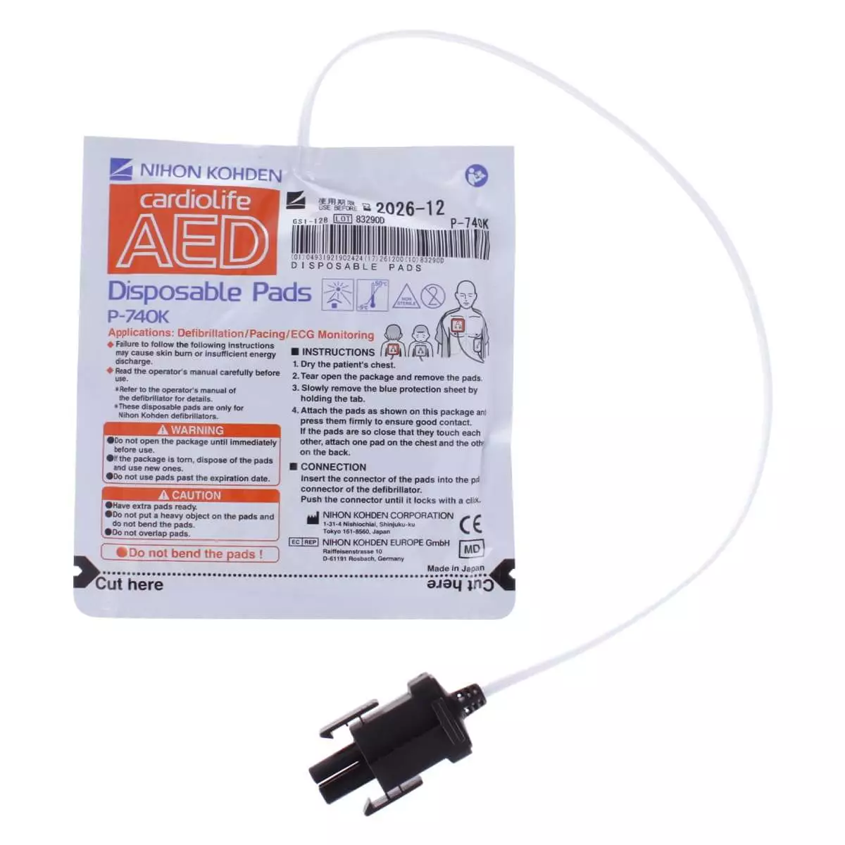  Cardiolife AED-3100 adult/child electrodes