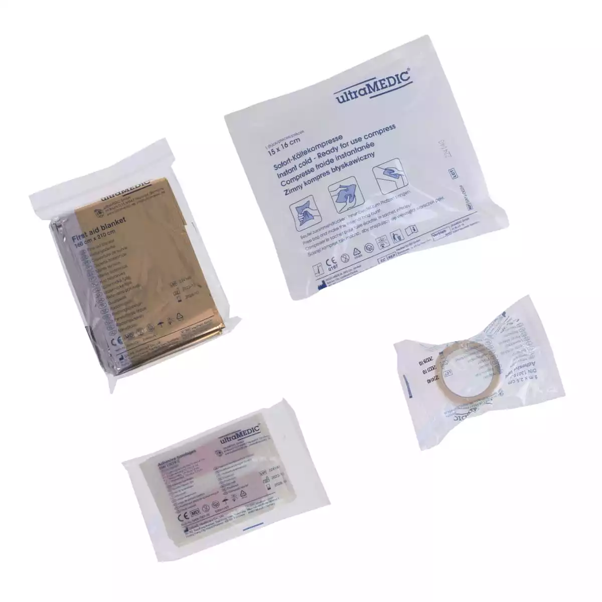  Replacement set for operating first aid kit