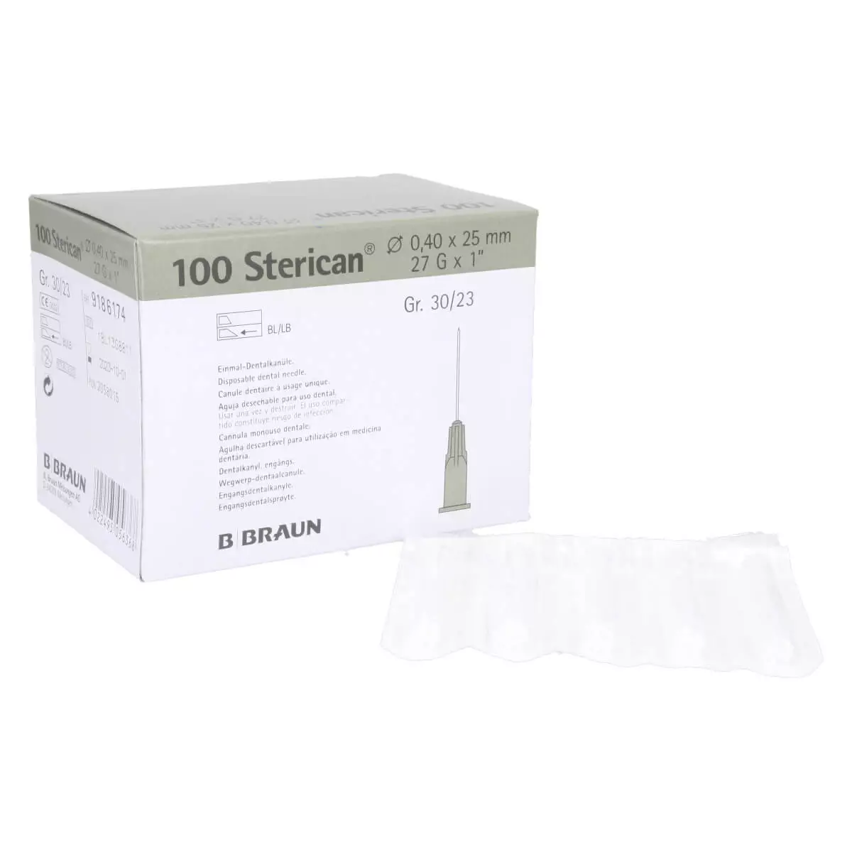  Sterican cannulas for dental anesthesia