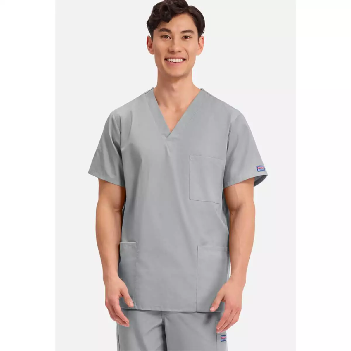 Workwear Originals unisex scrub top with 3 pockets Workwear Originals unisex scrub top with 3 pockets