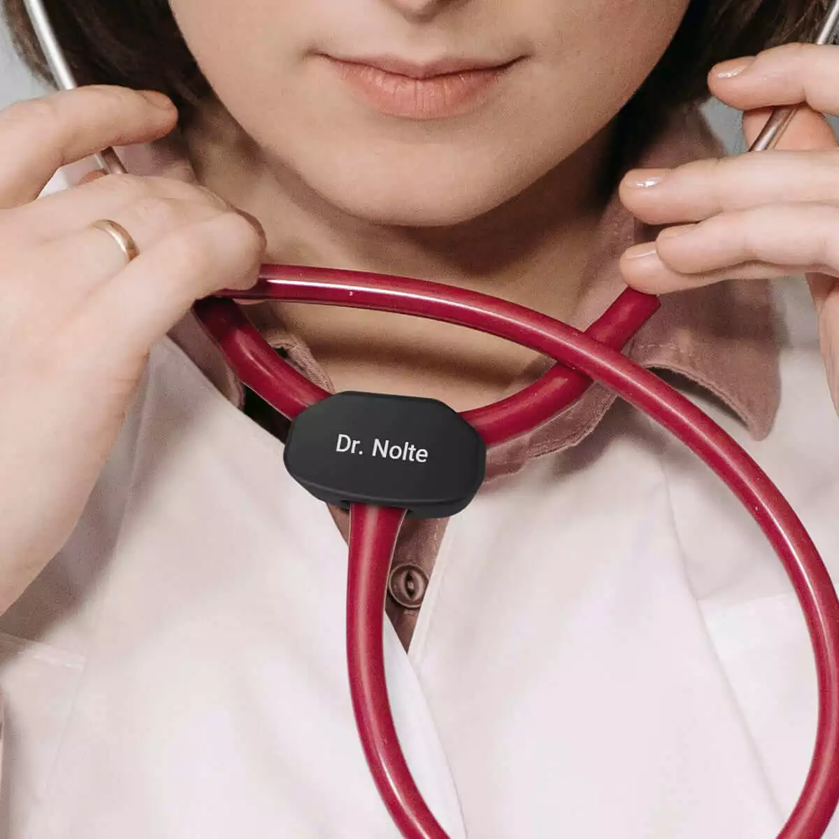  “Smack” name tag for stethoscopes