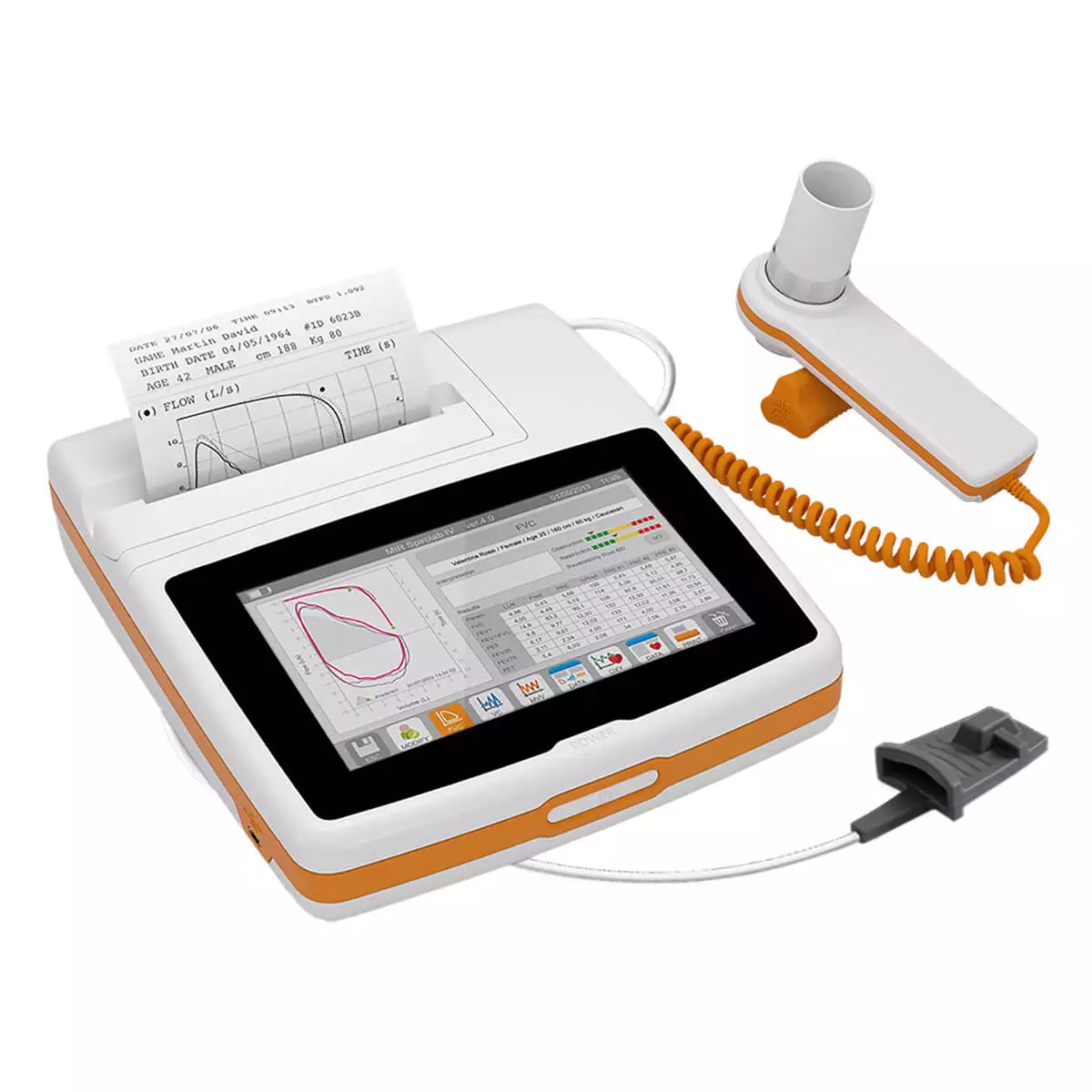 Spirolab touchscreen desk spirometer Spirolab touchscreen desk spirometer