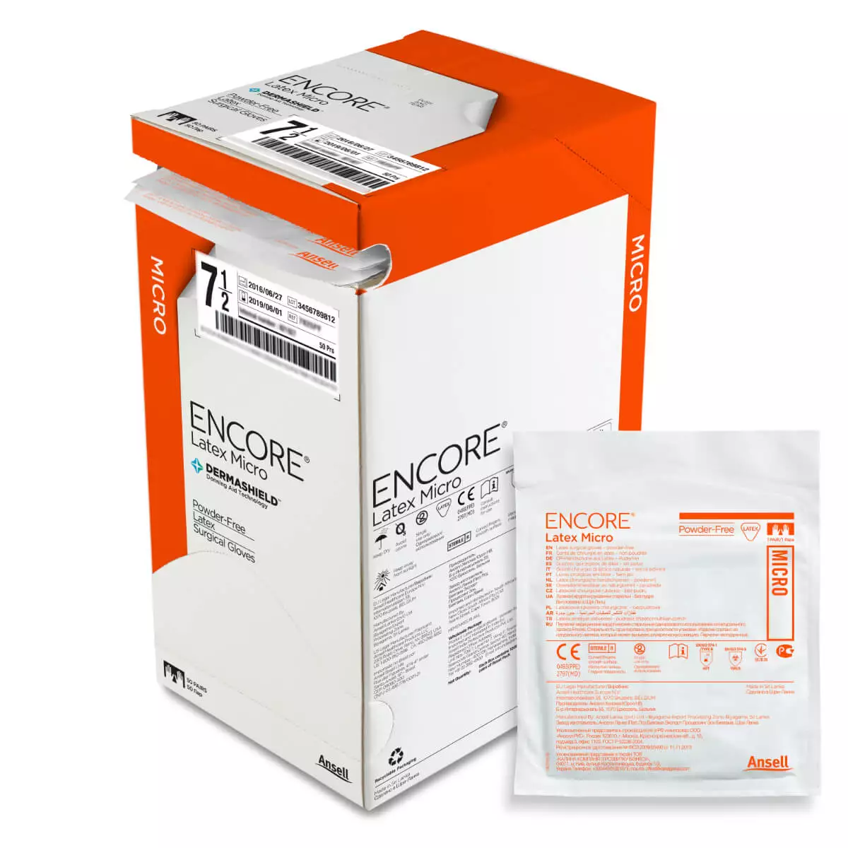  ENCORE Latex Micro surgical glove