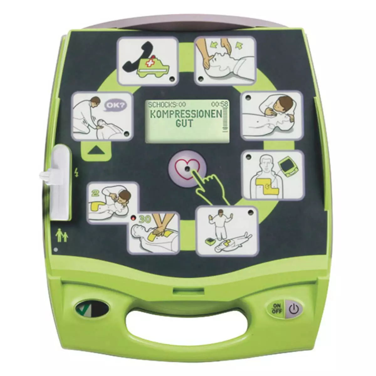  AED Plus fully automatic defibrillator