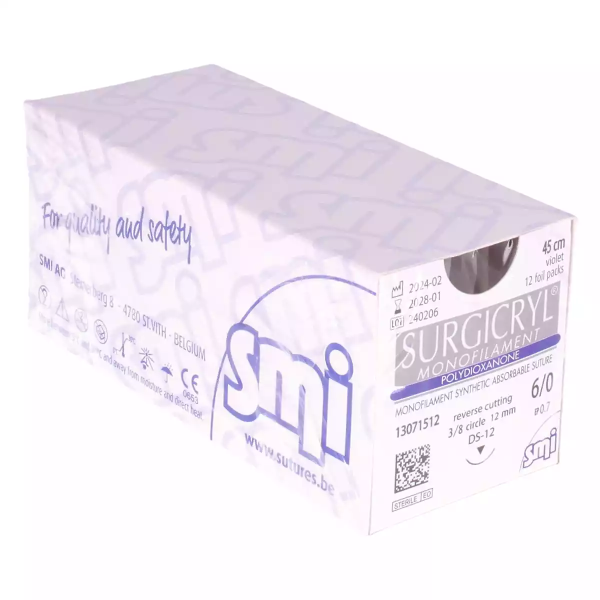  Surgicryl Monofilament suture material