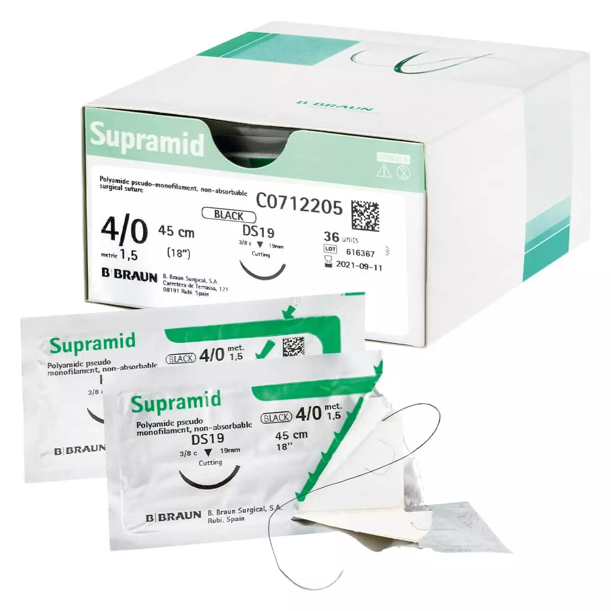  Supramid suture material