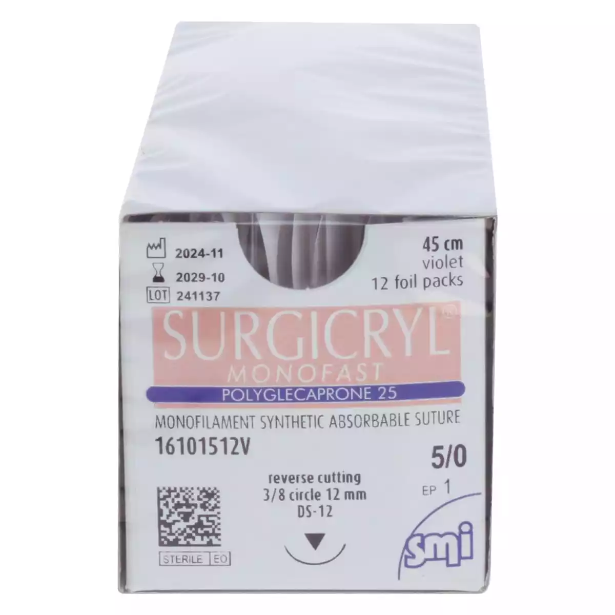 Surgicryl Monofast suture material Surgicryl Monofast suture material