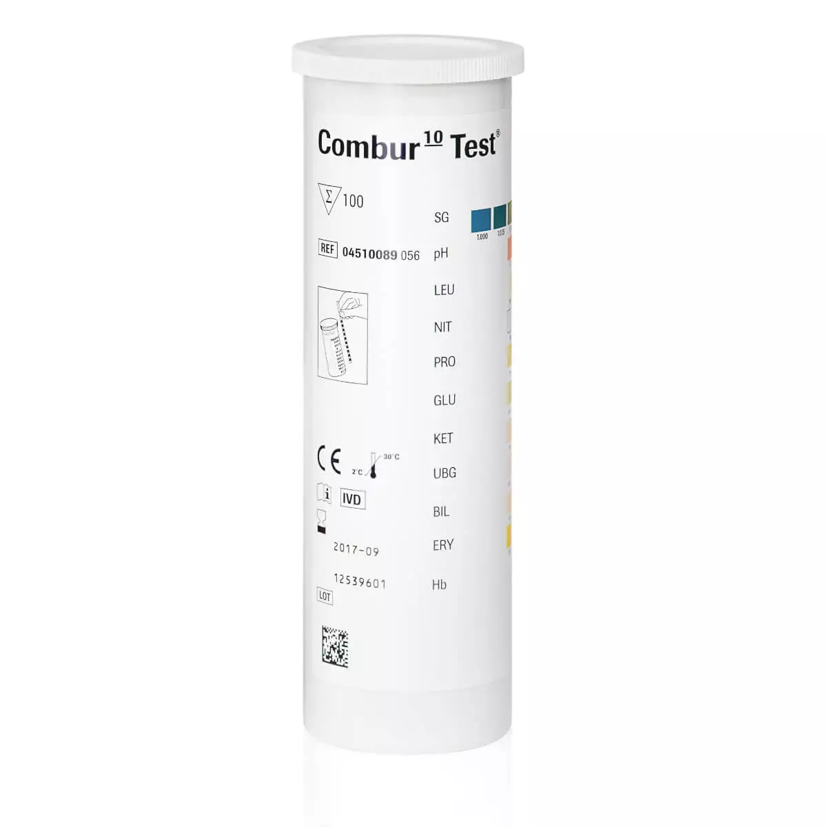  Combur urine test strips