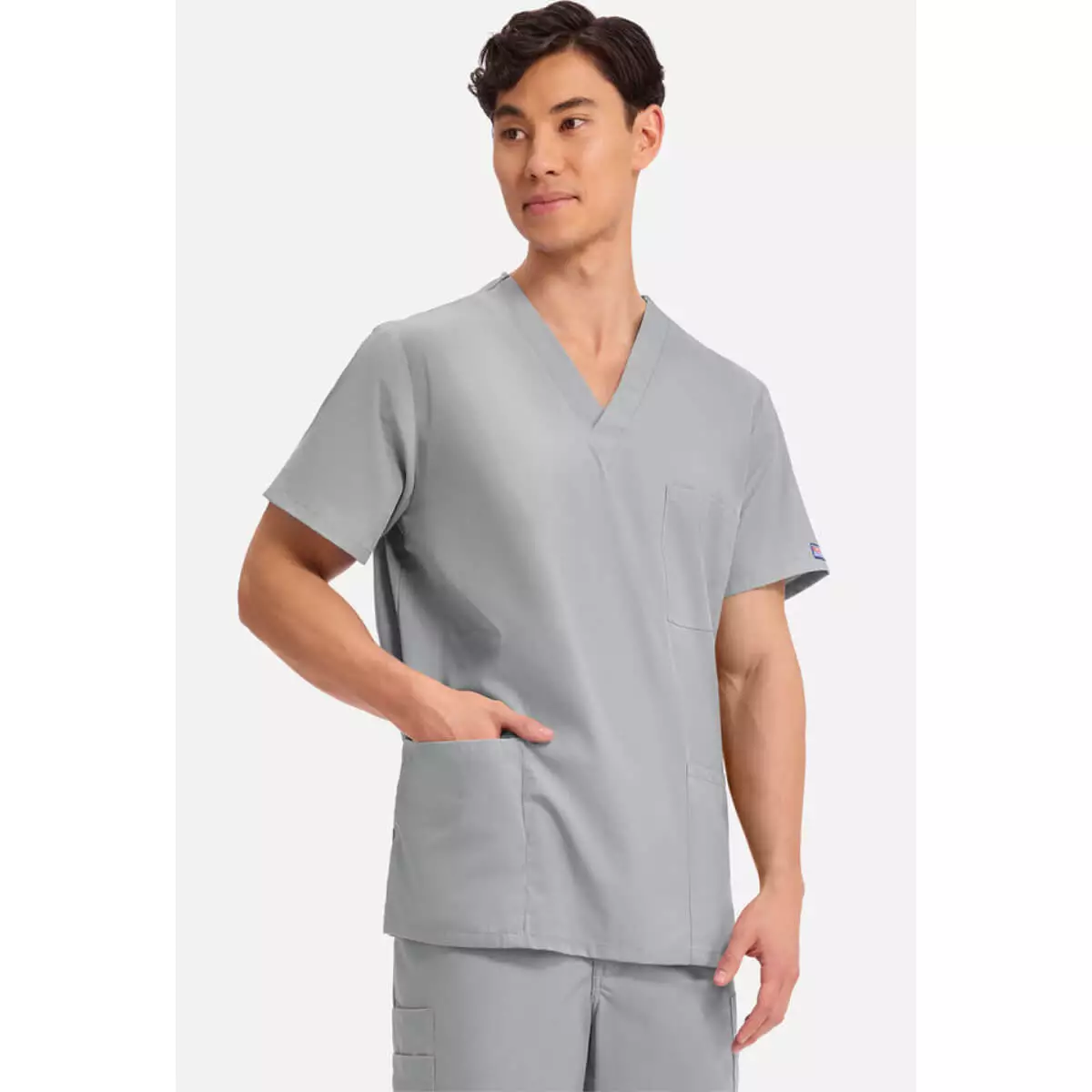 Workwear Originals unisex scrub top with 3 pockets Workwear Originals unisex scrub top with 3 pockets